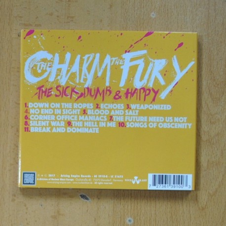 THE CHARM THE FURY - THE SICK DUMB & HAPPY - CD