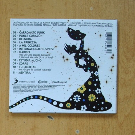 SONIDO - VEGETAL - CD