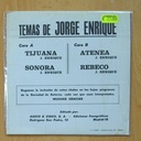 JORGE ENRIQUE - TIJUANA + 3 - EP