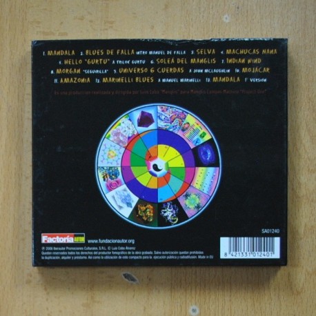 MANGLIS COMPAS MACHINE - MANDALA - CD