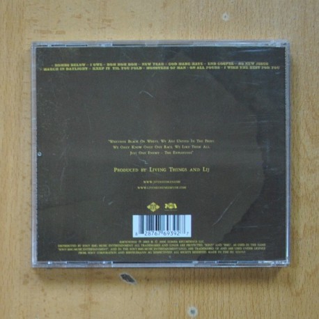 LIVING THINGS ?- AHEAD OF THE LIONS - CD