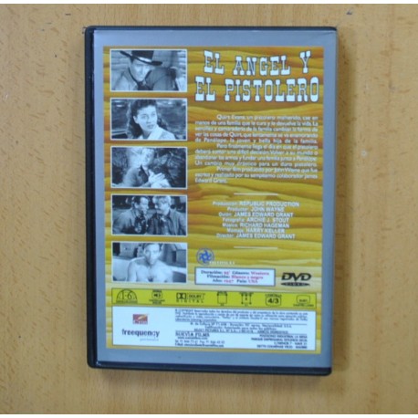EL ANGEL Y EL PISTOLERO - DVD