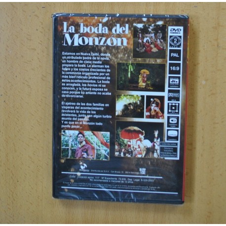 LA BODA DEL MONZON - DVD