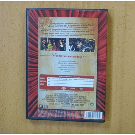 MOULIN ROUGE - DVD