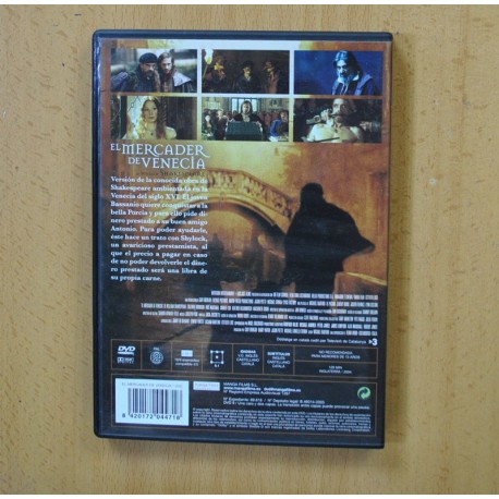 EL MERCADER DE VENECIA - DVD