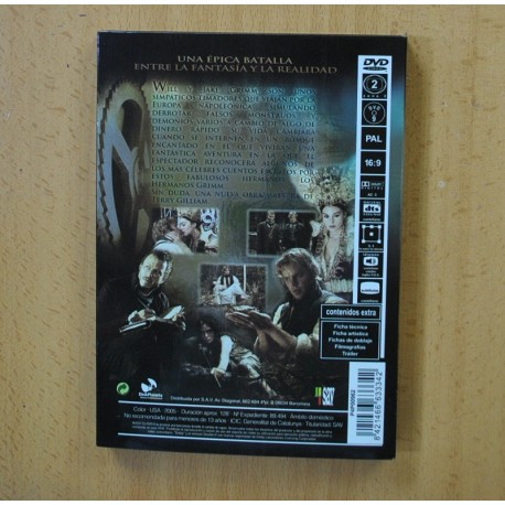 EL SECRETO DE LOS HERMANOS GRIMM - DVD