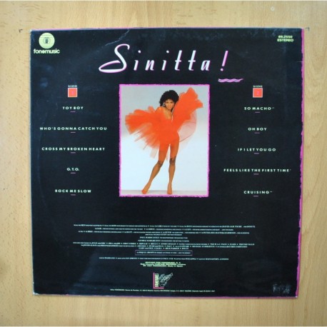 SINITTA - SINITTA - LP