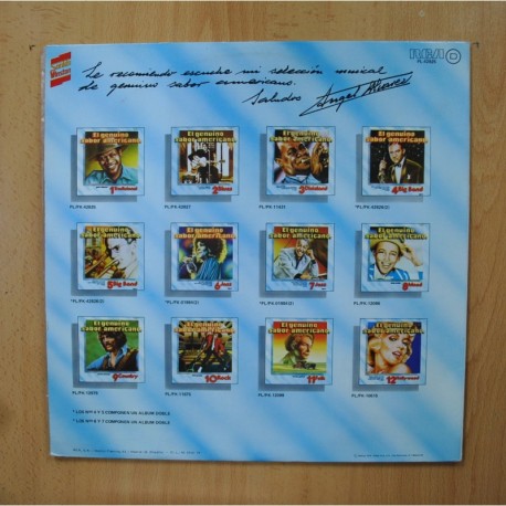 PAUL ROBESON - EL GENUINO SABOR AMERICANO - LP