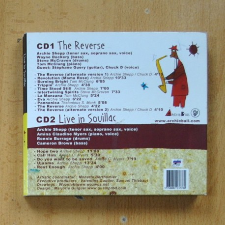 ARCHIE SHEPP - GEMINI - 2 CD