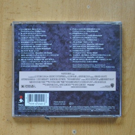 VARIOS - THE MAMBO KINGS - CD