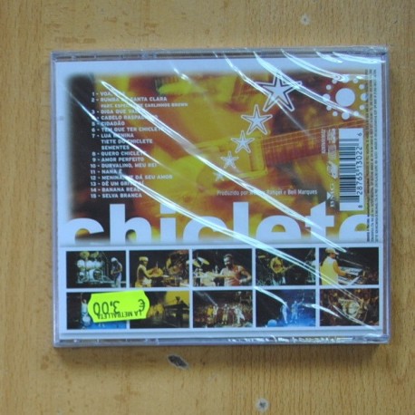 CHICLETE - CHICLETE NA CAIXA, BANANA NO CACHO / AO VIVO - CD