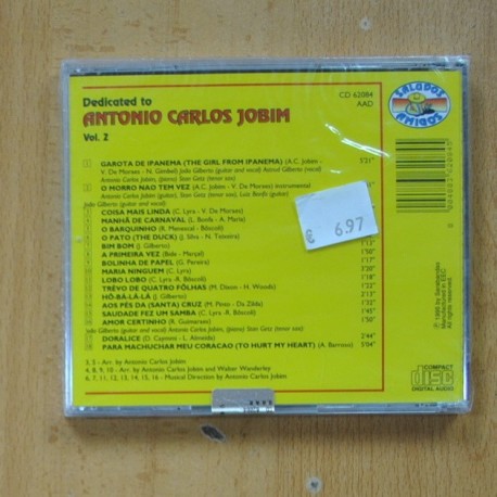 ANTONIO CARLOS JOBIM - GAROTA DE IPANEMA VOL 2 - CD
