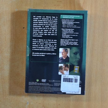 ALIAS - UINTA TEMPORADA - DVD