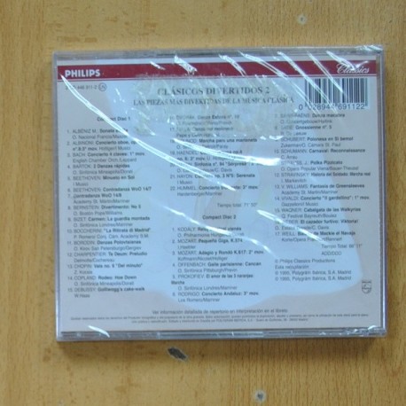 VARIOS - CLASICOS DIVERTIDOS 2 - CD