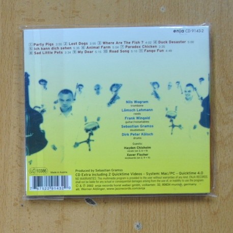 SEBASTIAN GRAMSS UNDERKARL - SECOND BRAIN - CD
