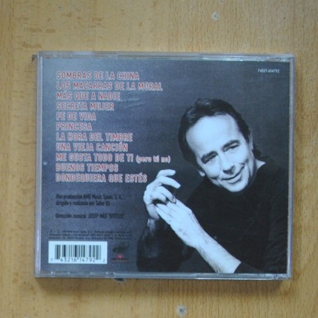 JOAN MANUEL SERRAT - SOMBRAS DE LA CHINA - CD