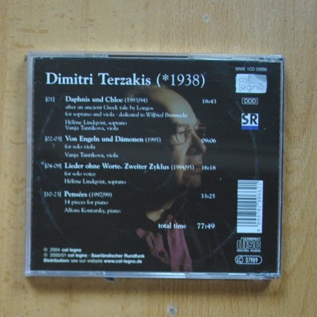 DIMITRI TERZAKIS - DIMITRI TERZAKIS - CD