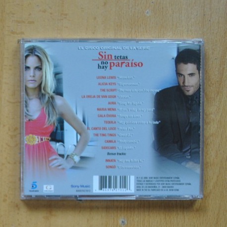 VARIOS - SIN TETAS NO HAY PARAISO - CD