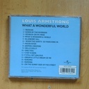 LOUIS ARMSTRONG - WHAT A WONDERFUL WORLD - CD