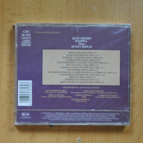 SCOTT JOPLIN - GREAT CRUSH COLLISION - CD