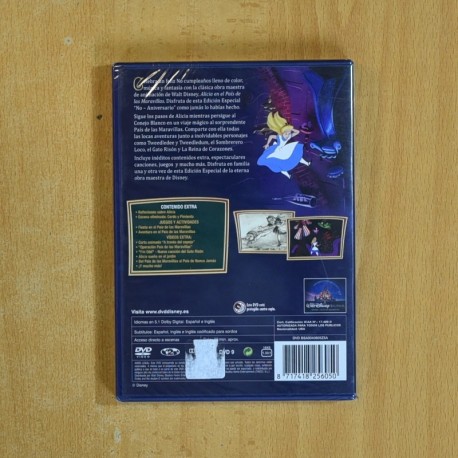 ALICIA EN EL PAIS DE LAS MARAVILLAS - DVD