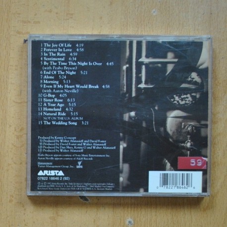 KENNY G - BREATHLESS - CD