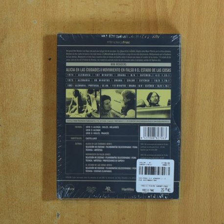 ALICIA EN LAS CIUDADES / MOVIMIENTO EN FALSO / EL ESTADO DE LAS COSAS - DVD