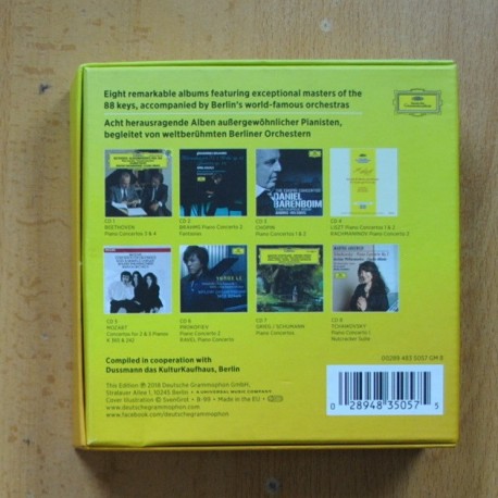 VARIOS - PIANO MASTERS IN BERLIN - CD