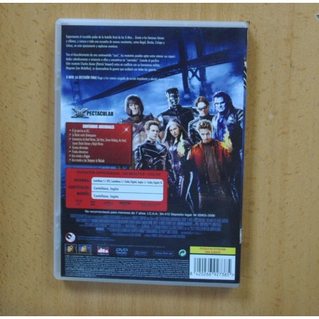 X MEN LA DECISION FINAL - DVD