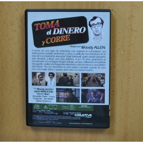 TOMA EL DINERO Y CORRE - DVD
