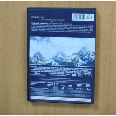 BROKEBACK MOUNTAIN - DVD