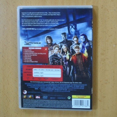 X MEN LA DECISION FINAL - DVD