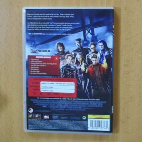 X MEN LA DECISION FINAL - DVD