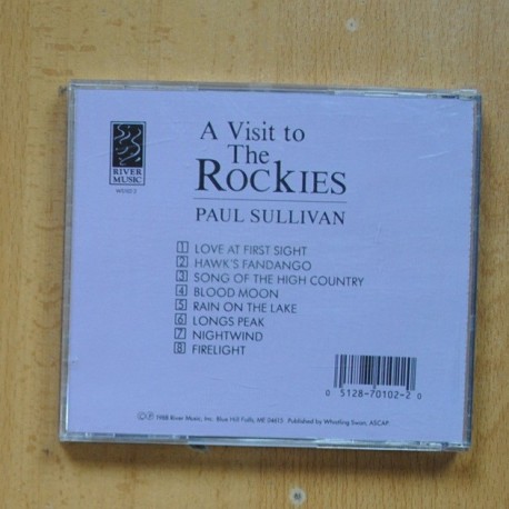 PAUL SULLIVAN - A VISIT TO THE ROCKIES - CD