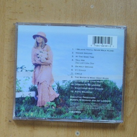 BARBRA STREISAND - HIGHER GROUND - CD