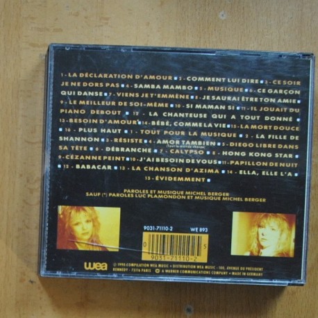 FRANCE GALL - LES ANNEES MUSIQUE - CD