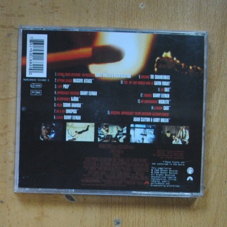 VARIOS - MISSION IMPOSSIBLE - CD