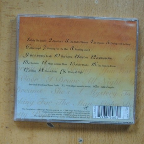 ROY ORBISON - THE VERY BEST OF ROY ORBISON - CD