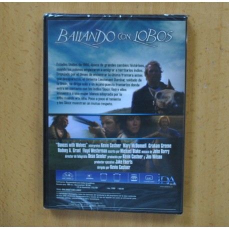 BAILANDO CON LOBOS - DVD