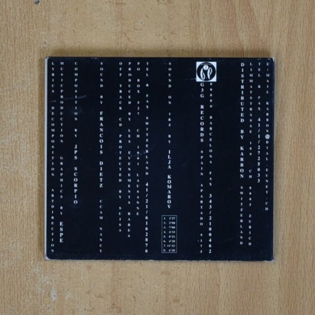 ALMA TADEMA / JPS SCORPIO - DARK - CD