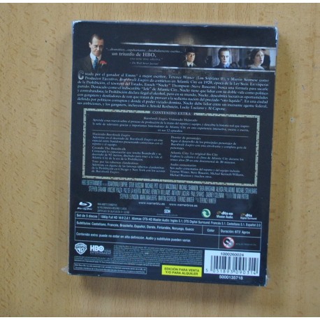BOARDWALK EMPIRE - PRIMERA TEMPORADA - BLURAY