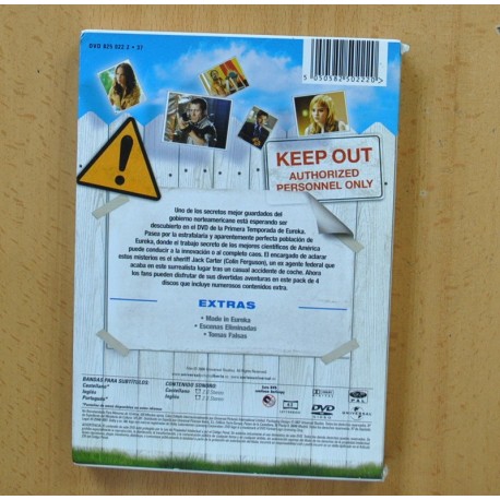 EUREKA - PRIMERA TEMPORADA - DVD