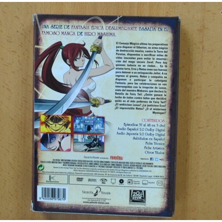 FAIRYTAIL - CUARTA TEMPORADA - DVD