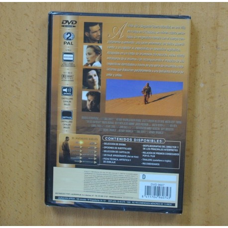 EL PACIENTE INGLES - DVD