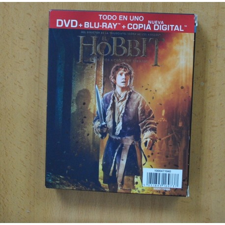 EL HOBBIT LA DESOLACION DE SMAUG - BLURAY
