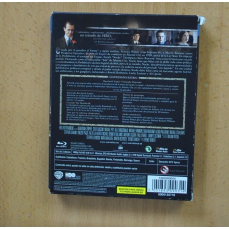 BOARDWALK EMPIRE - PRIMERA Y SEGUNDA TEMPORADA - BLURAY