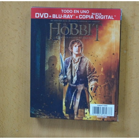 EL HOBBIT LA DESOLACION DE SMAUG - BLURAY