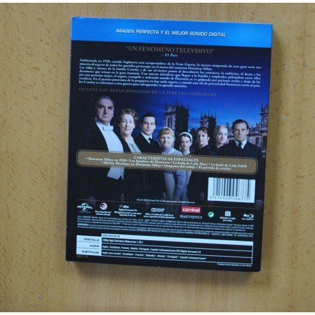 DOWNTON ABBEY - TERCERA TEMPORADA - BLURAY