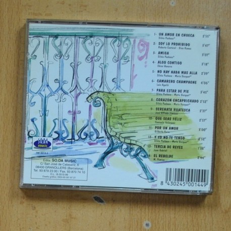 SILVIA PACHECO - AMIGA - CD