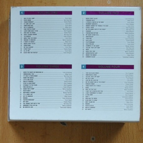 VARIOS - THE JAZZ SELECTION - 4 CD